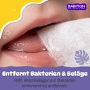 Babyton Baby Zahn- & Zahnfleischtücher 25 Stk, Fluoridfrei, Xylit, Einzeln
