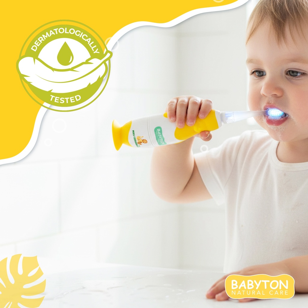 Babyton Sonic Kids Toothbrush & Replacement Head