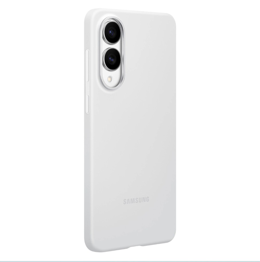 Samsung Silicone Case für Galaxy S25 Edge Light Gray