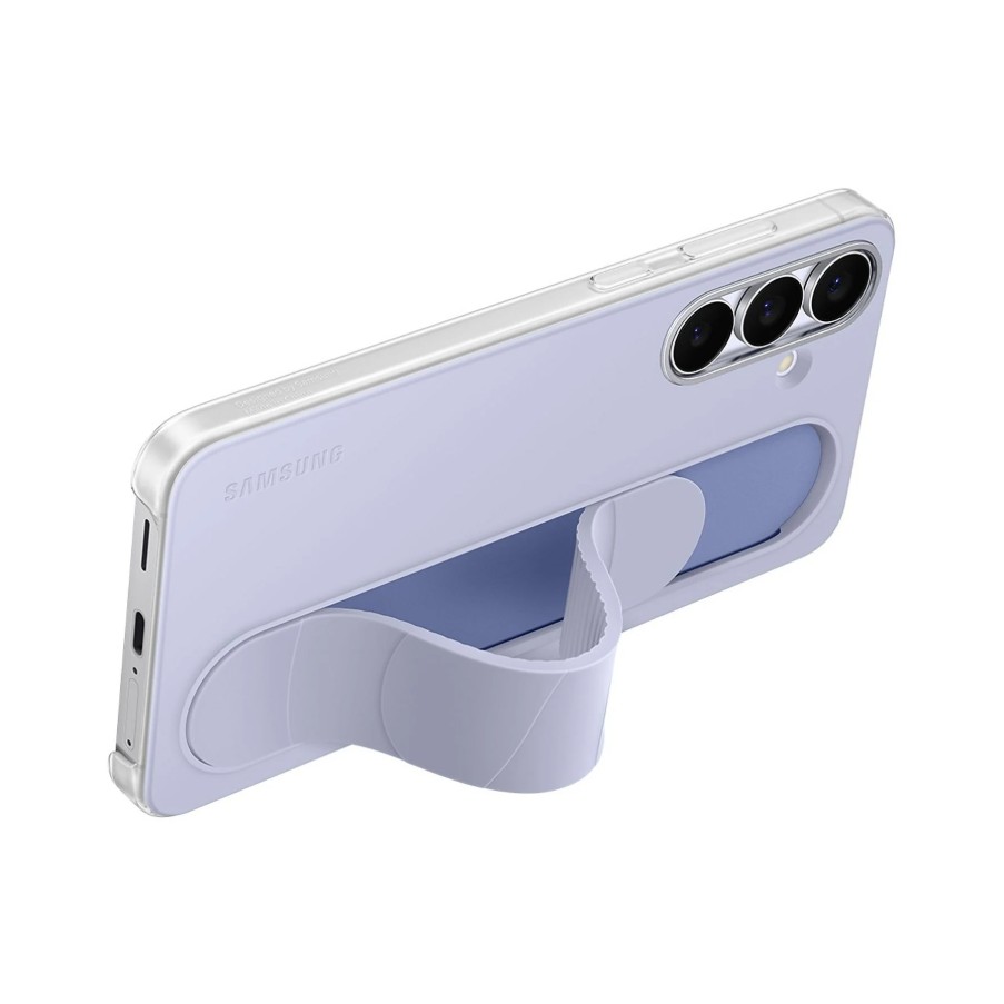 Samsung Standing Grip Cover für Galaxy S25 FE Light Blue