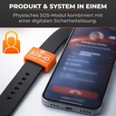 SOS-ID Armbandschlaufe. Innovativ und angenehm zu tragen.  Orange