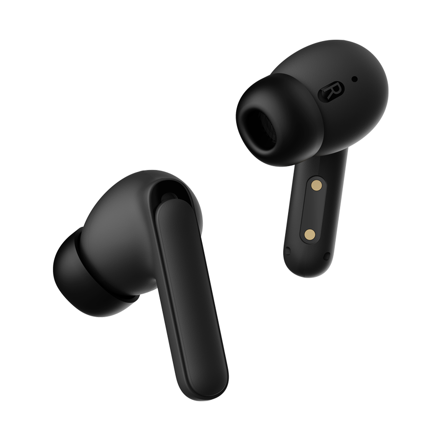 beclad. True Wireless  Noise Canceling Earbuds Black BE-SE001BG-GR