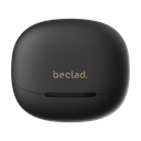 beclad. True Wireless  Noise Canceling Earbuds Black BE-SE001BG-GR