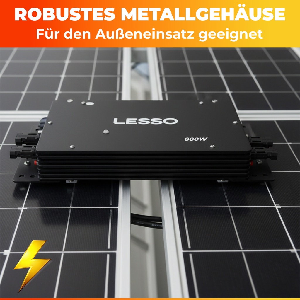 Mikro-Wechselrichter und Anschlusskabel – Ersatzteile für Balkonkraftwerk