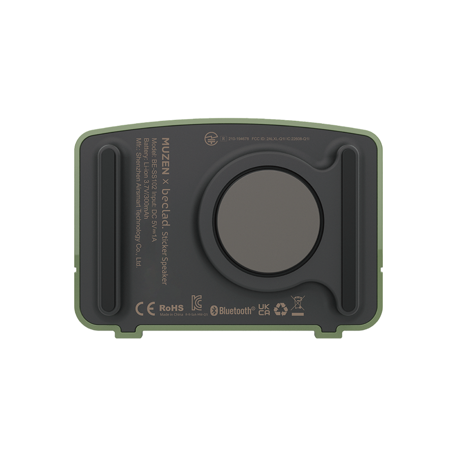 beclad. Magnet Speaker Green BE-SS102