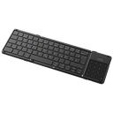beclad. Foldable Bluetooth Keyboard with Number Pad Black BE-NK301