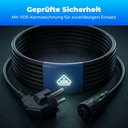 Inverter-Anschlusskabel 5m Entnommen von LESSO