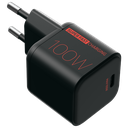 beclad. Mini 100W 1 Port Travel Adapter BLACK BT-PT110MBG-GR