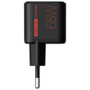 beclad. Mini 65W 1 Port Travel Adapter BLACK BT-PT165MBG-GR