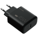 beclad. 45W Type C 1 port  Travel Adapter BLACK BE-PT645BG-GR