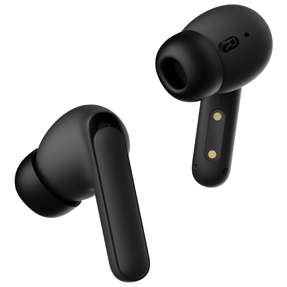beclad. True Wireless  Noise Canceling Earbuds Black BE-SE001BG-GR