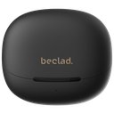 beclad. True Wireless  Noise Canceling Earbuds Black BE-SE001BG-GR
