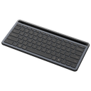 beclad. Bluetooth Keyboard with Stand(2.4G + 2 bluetooth) Black BE-NK201