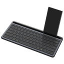 beclad. Bluetooth Keyboard with Stand(2.4G + 2 bluetooth) Black BE-NK201