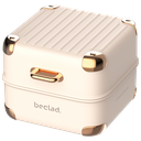 beclad. LP Player BT Speaker Beige BE-BS001V