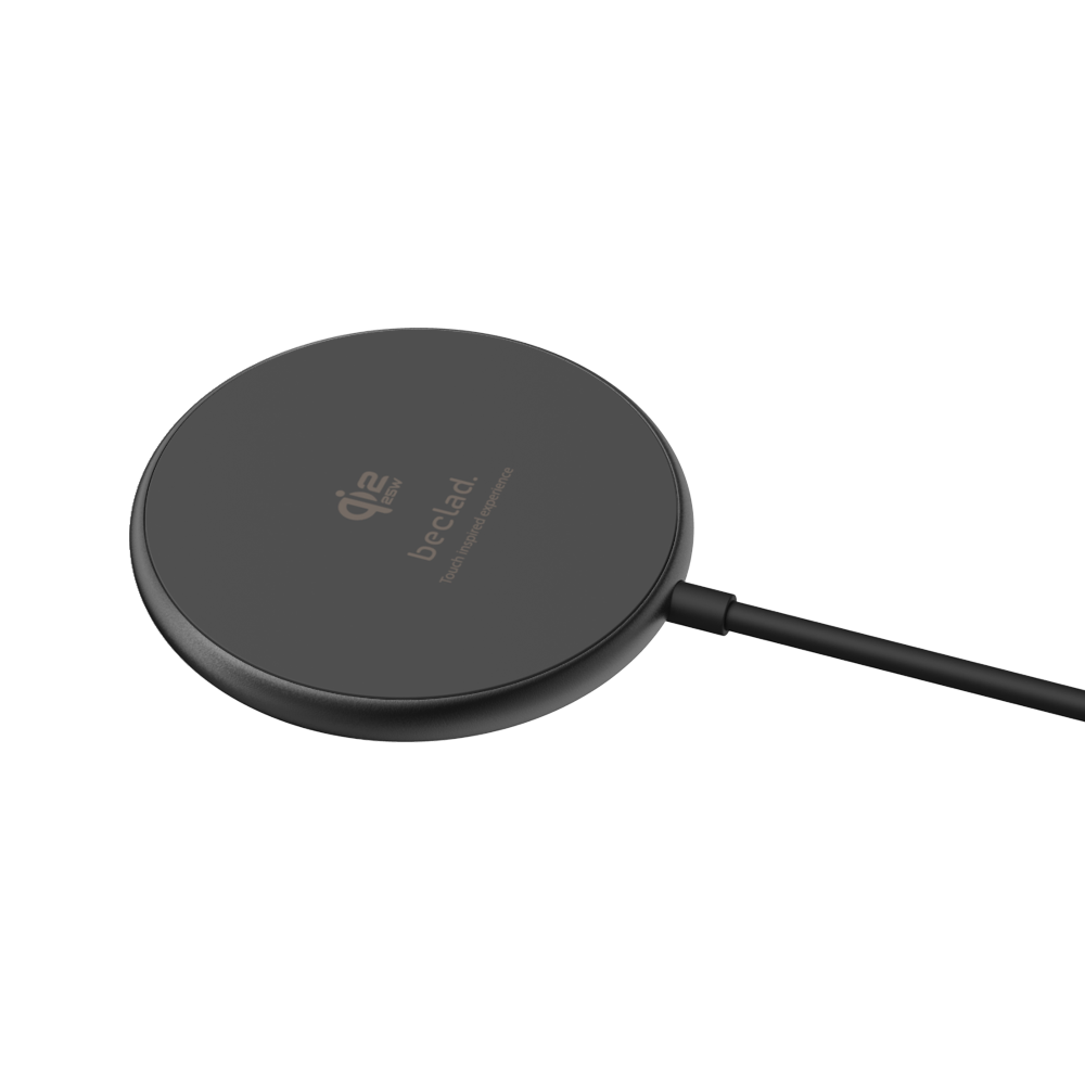 beclad. Wireless Charging Pad Black BE-PP121 (Qi2.2)