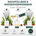 Raumduft mit Duftstäbchen, Diffuser, Fernöstliche Pflanzen, Maiglöckchen, 110 ml