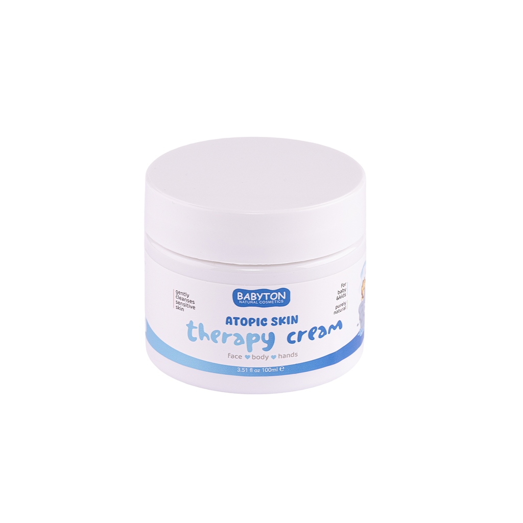 Babyton Atopic Skin Therapy Creme 100ml | Feuchtigkeit für Sensible Babyhaut