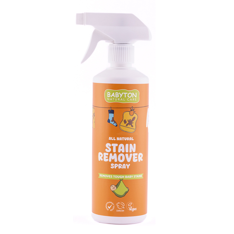 Babyton Fleckenentferner Spray 500 ml | Pflanzlich & Hypoallergen