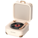 beclad. LP Player BT Speaker Beige BE-BS001V