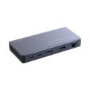 beclad. Double Display Docking Station Silver BE-ND001