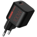 beclad. Mini 100W 1 Port Travel Adapter BLACK BT-PT110MBG-GR