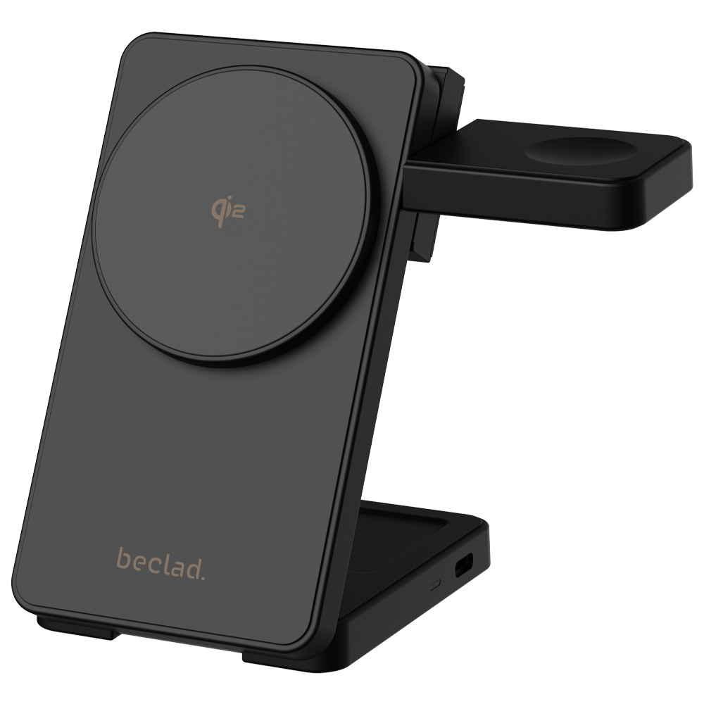 beclad. 3in1 Wireless Charging Stand BE-PS322 (Qi2.2)