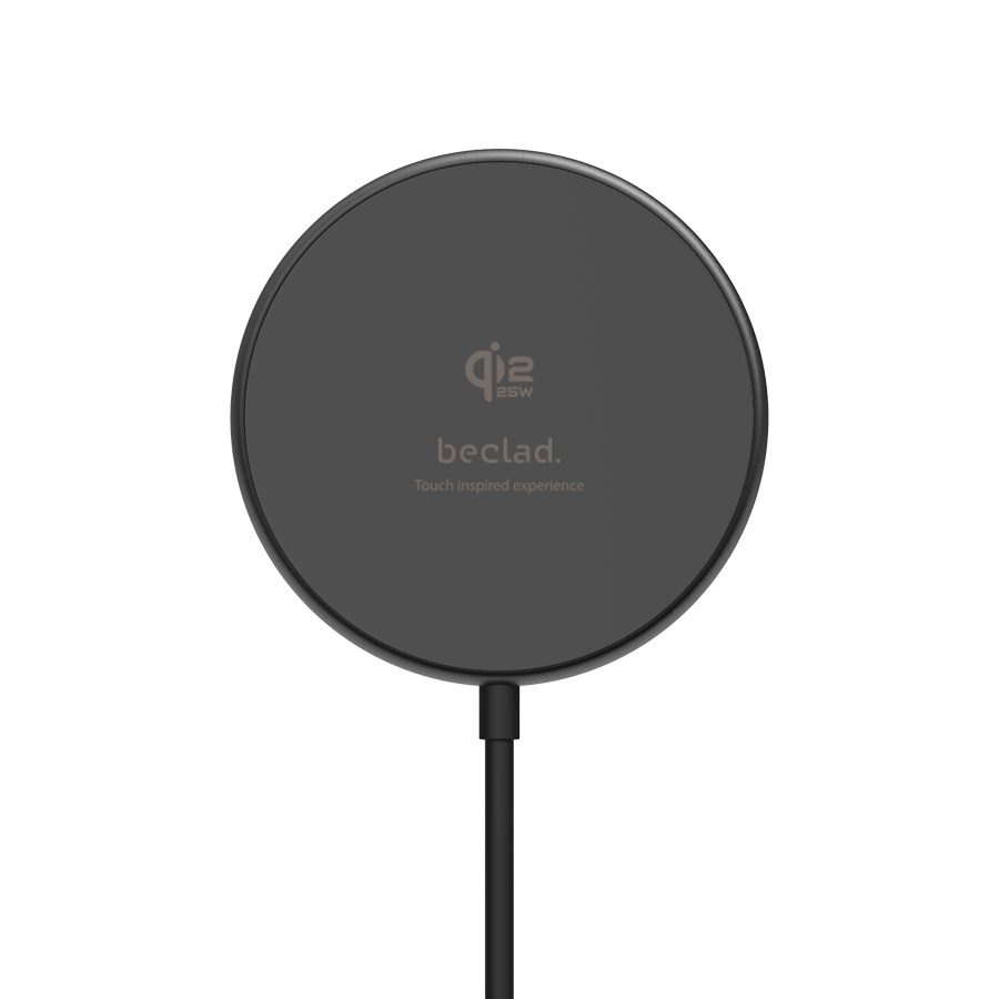 beclad. Wireless Charging Pad Black BE-PP121 (Qi2.2)