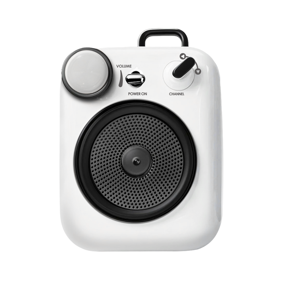 beclad. Portable Bluetooth Speaker White BE-SS103
