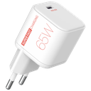 beclad. Mini 65W 1 Port Travel Adapter WHITE BT-PT165MWG-GR