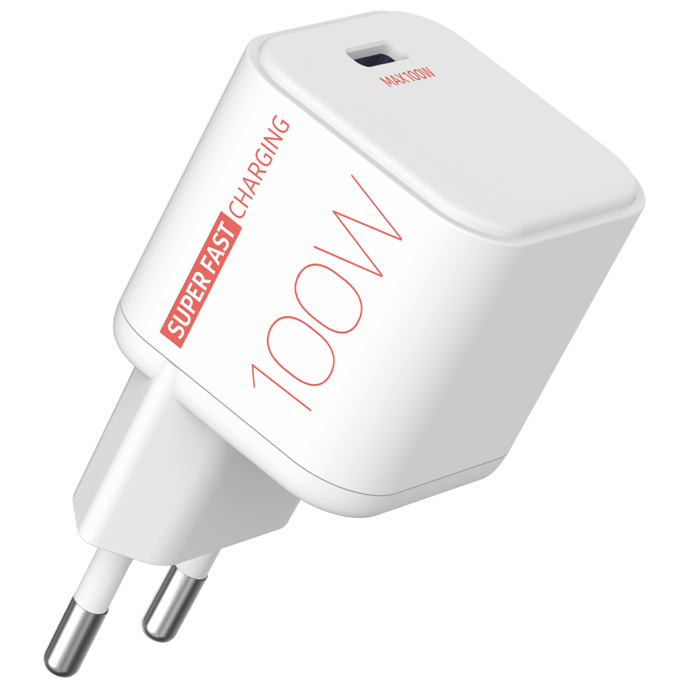 beclad. Mini 100W 1 Port Travel Adapter WHITE BT-PT110MWG-GR