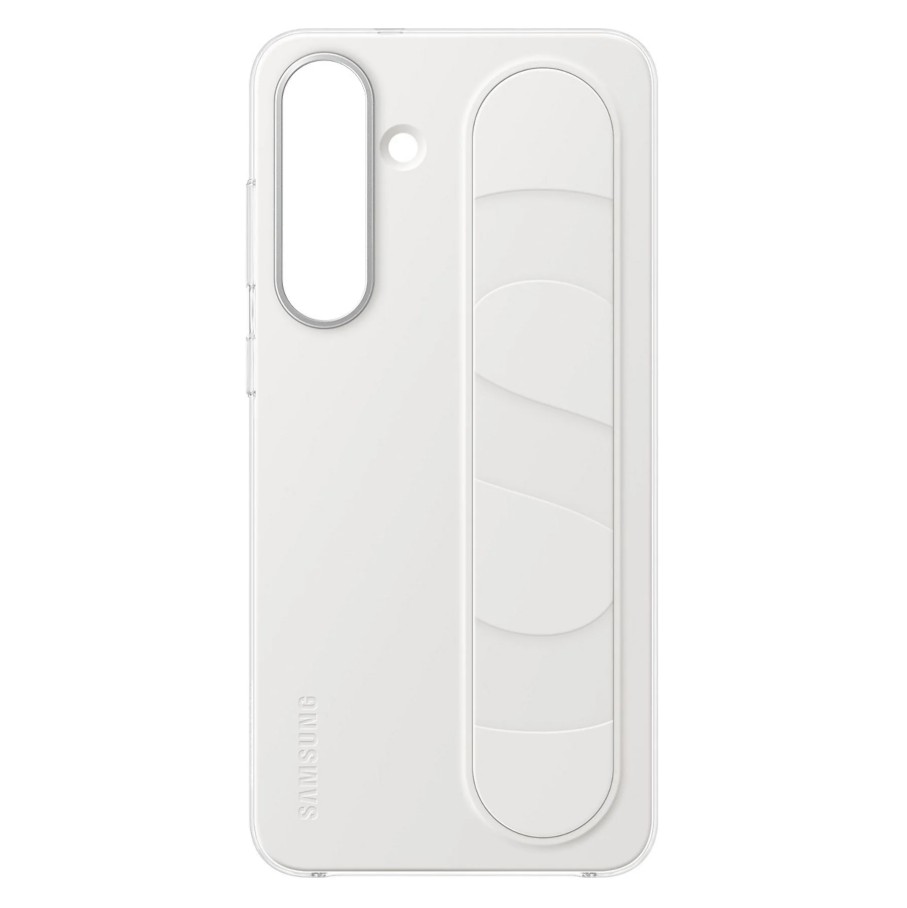 Samsung Standing Grip Cover für Galaxy S25 FE White