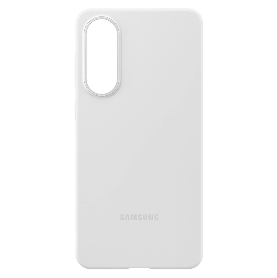 Samsung Silicone Case für Galaxy S25 Edge Light Gray