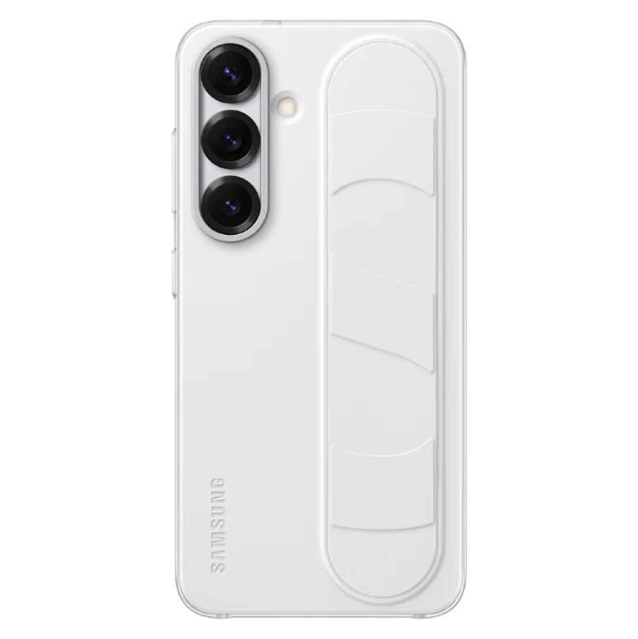 Samsung Standing Grip Case für Galaxy S25 White EF-GS931CWEGWW