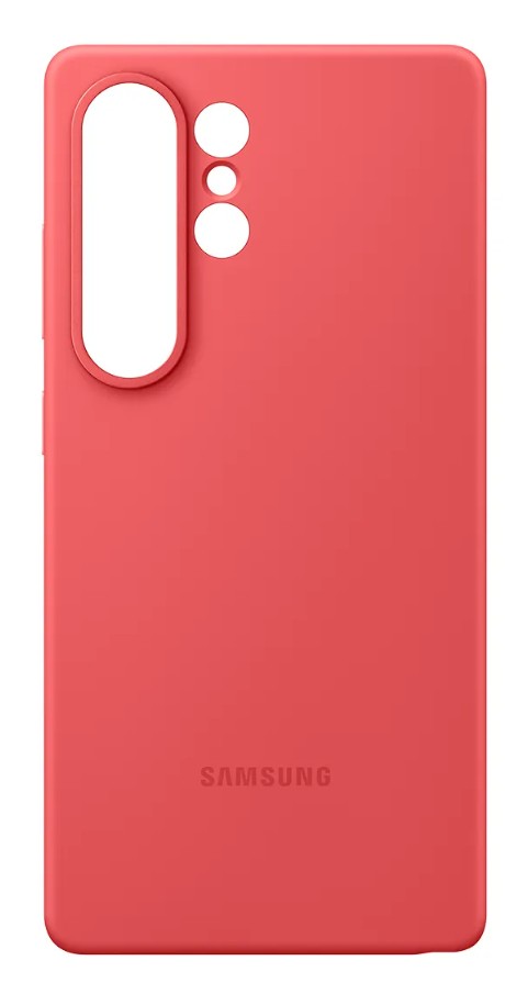 Samsung Silicone Case für Galaxy S25 Ultra Red