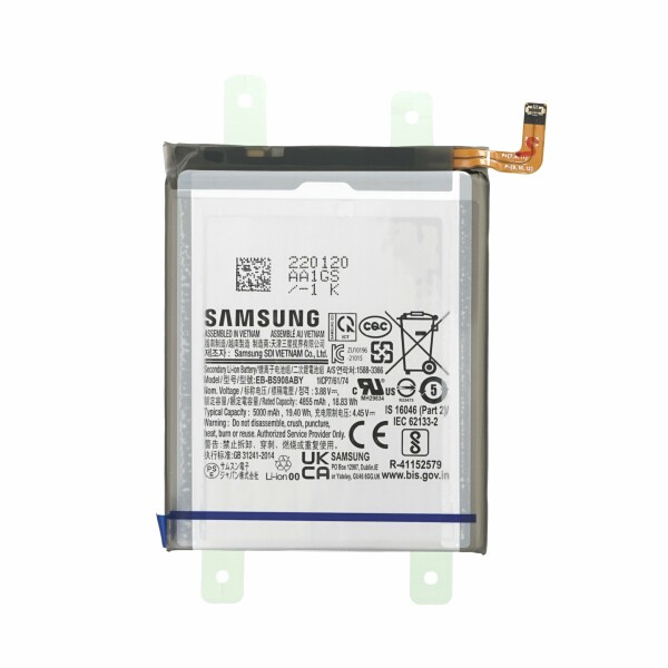 Samsung Battery EB-BS908ABY 5000 mAh SM-S908 Galaxy S22 Ultra GH82-27484A