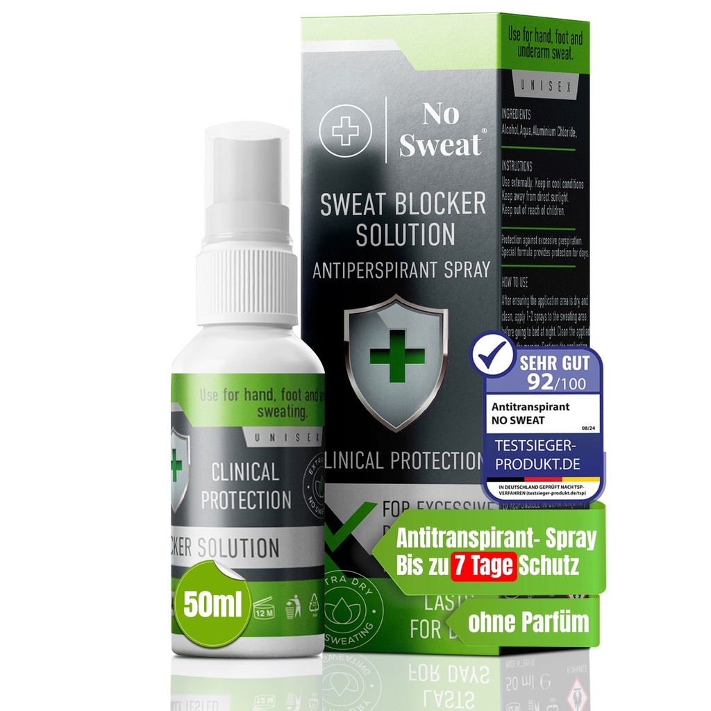 No Sweat Antitranspirant-Spray 50 ML