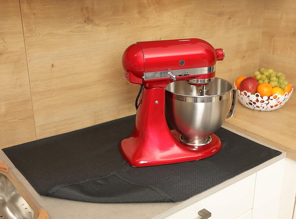 FireMat Black Edition Feuerfeste Unterlage 70x100cm| Hitzeschutzmatte