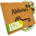 Decovetro® Kokosmatte Fußmatte | 40x60 cm | 100% natürliche Kokosfasern