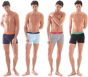 BOEBCO Premium Boxershorts Herren 4er Pack I Modal & Bio-Baumwolle IAtmungsaktiv