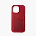 Wachikopa Full Wrap Lederhülle iPhone 15 Plus mit Kartenfächern