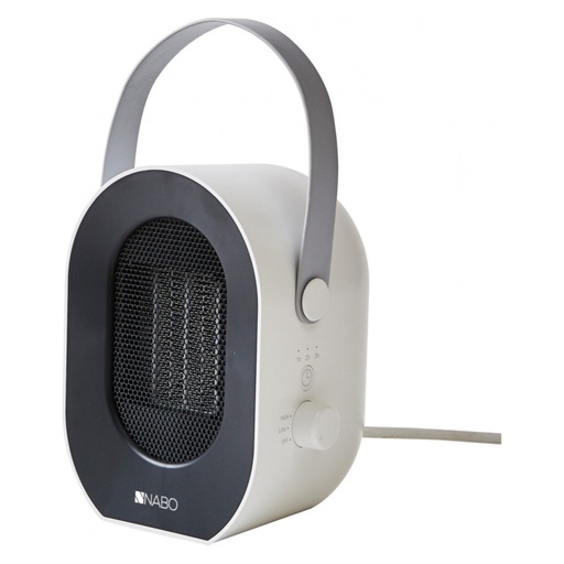[G-536503] Nabo HT-650 Ceramic Fan Heater - Cream White