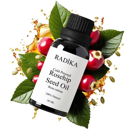 [G-863232] Hagebuttenöl, Kaltgepresst, 100% Rein, BIO, natürlich, 30 ml