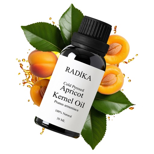 [G-443305] Aprikosenkernöl, Kaltgepresst, 100% Rein, BIO, natürlich, 30 ml