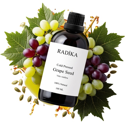 [G-420276] Traubenkernöl, Kaltgepresst, 100% Rein, BIO, natürlich, 100 ml