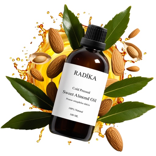 [G-748240] Mandelöl süß, Kaltgepresst, 100% Rein, BIO, natürlich, 100 ml