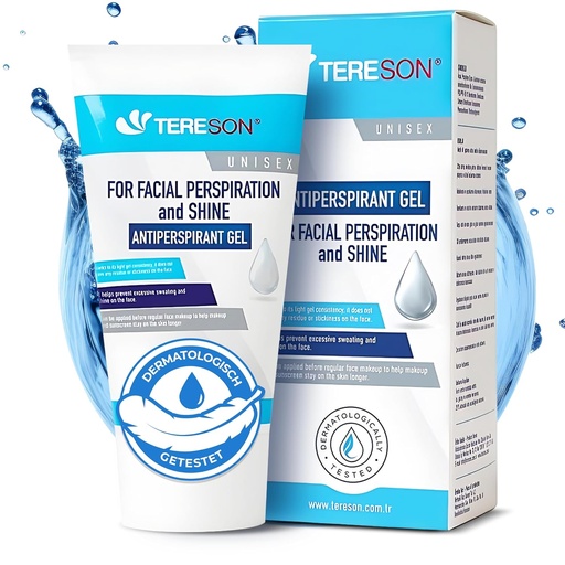[G-660837] Tereson Antitranspirant Gel 50 ml, Starkes Schwitzen, Bei Schwitzen im Gesicht