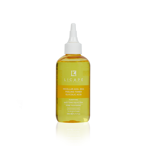[G-549764] Peeling Gesichtswasser 200 ml - Mit Glycolsäure AHA-BHA & Tiefenreinigung