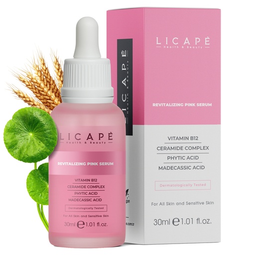 [G-995772] Licape® Vitamin B12 | Pink Serum - 30 ml | Mit Ceramide Complex, Phytic Acid
