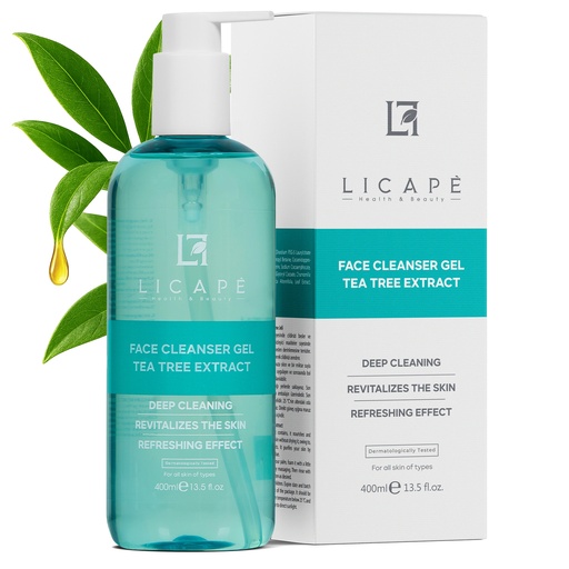 [G-235528] Licape® Reinigungsgel Gesicht | 400 ml | Abschminken & Gesichtsreinigung